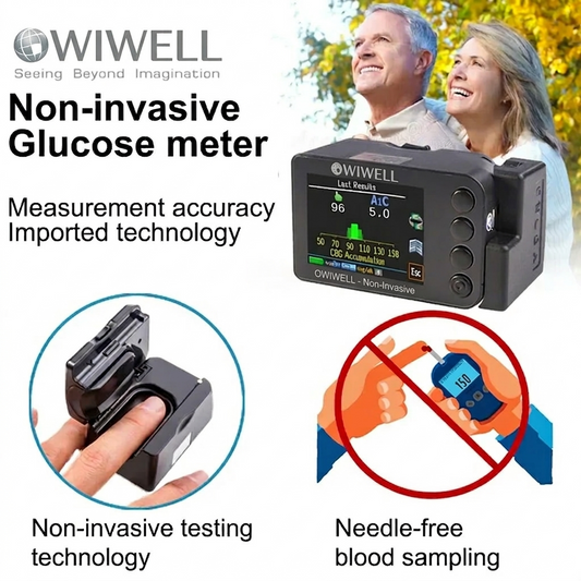 Advanced Non-Invasive Glucose Monitor-99.9% Accuracy + Exclusive Gift